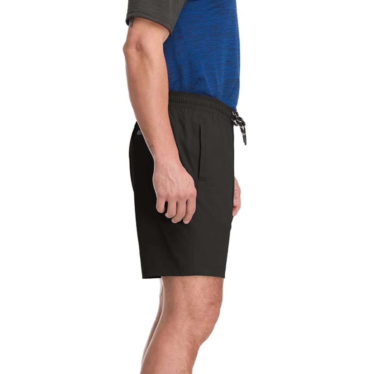 PJACK - Short Hombre Deportivo Negro Pjack
