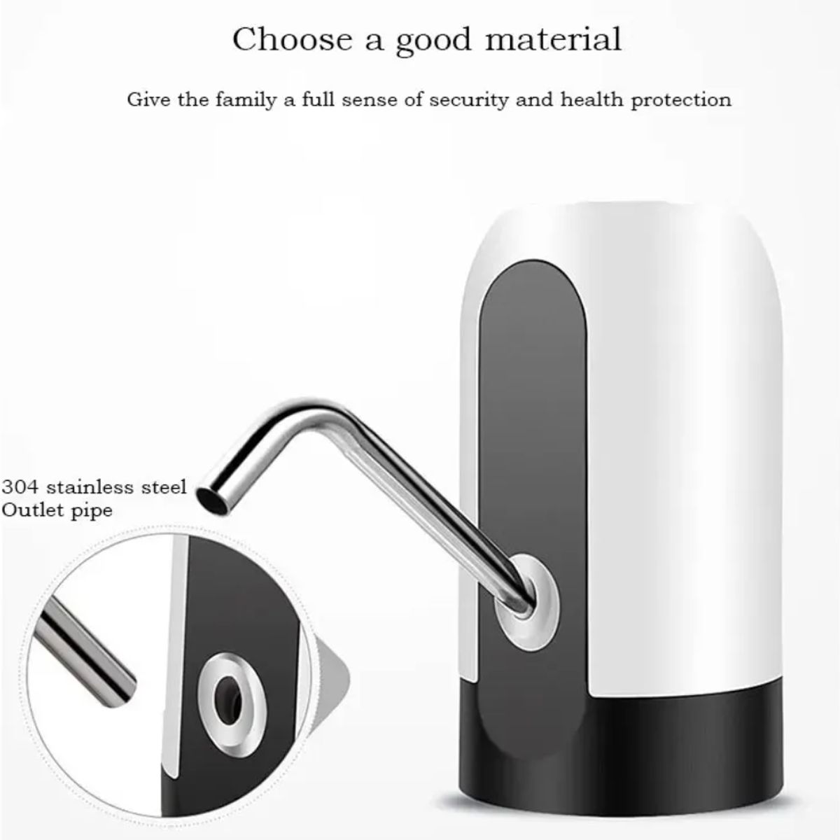 IRM - Dispensador USB Bombín Sifón De Agua Para Botellón