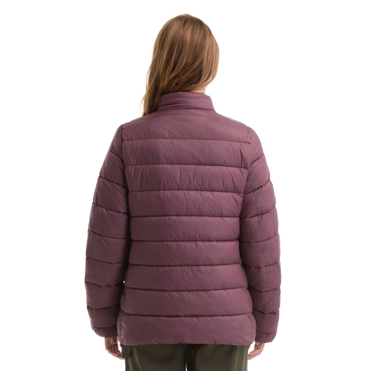 PANAMA JACK - Parka Mujer Liviana Casual Bordó Panama Jack