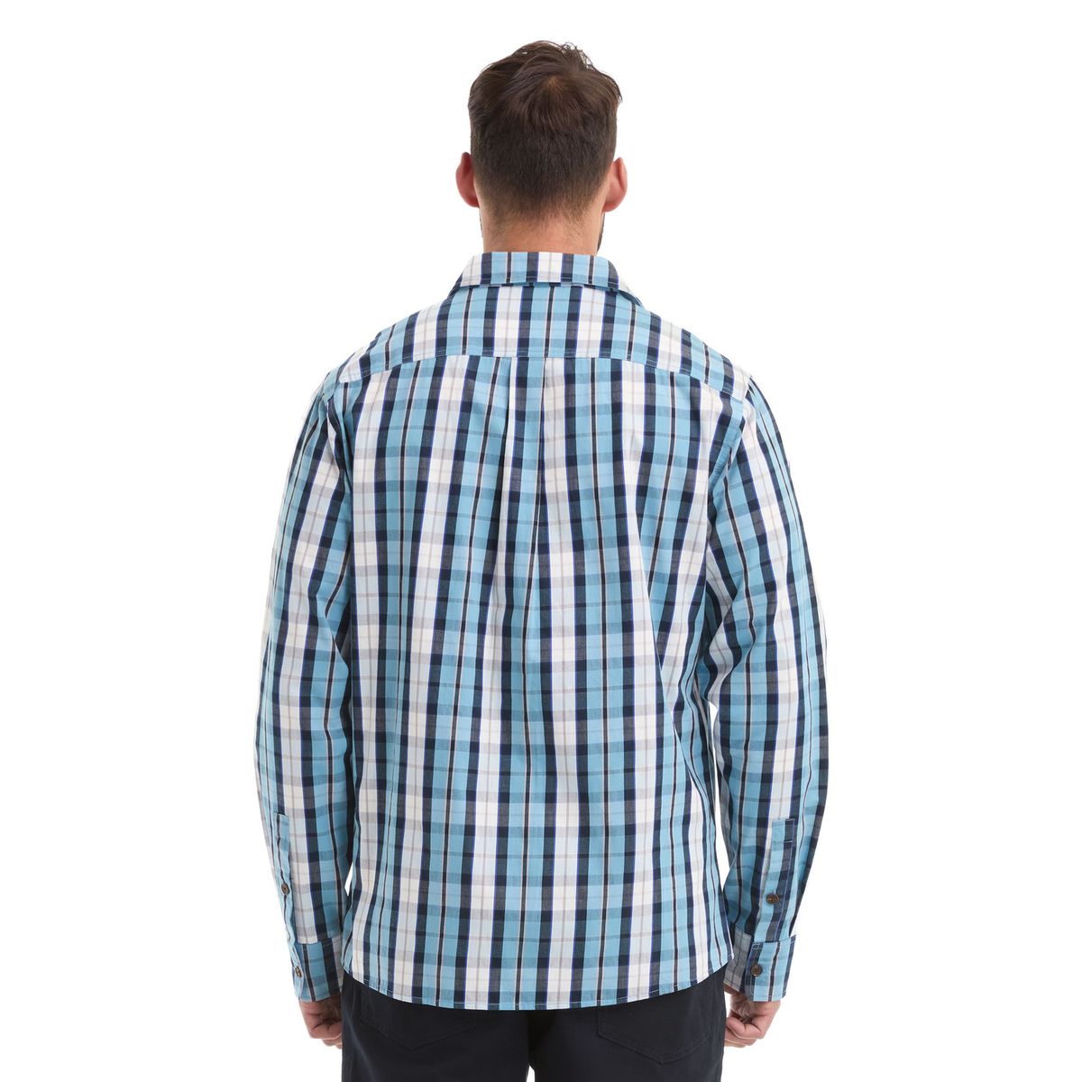 PANAMA JACK - Camisa Hombre Casual Celeste Panama Jack