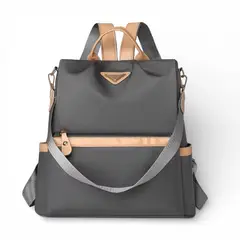 MV MOVAC - Mochila Antirrobo Mujer Oxford Impermeable con Bolsillo Trasero de Seguridad