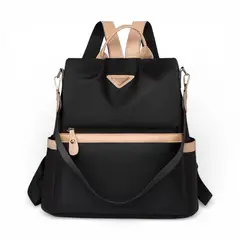 MV MOVAC - Mochila Antirrobo Mujer Oxford Impermeable con Bolsillo Trasero de Seguridad