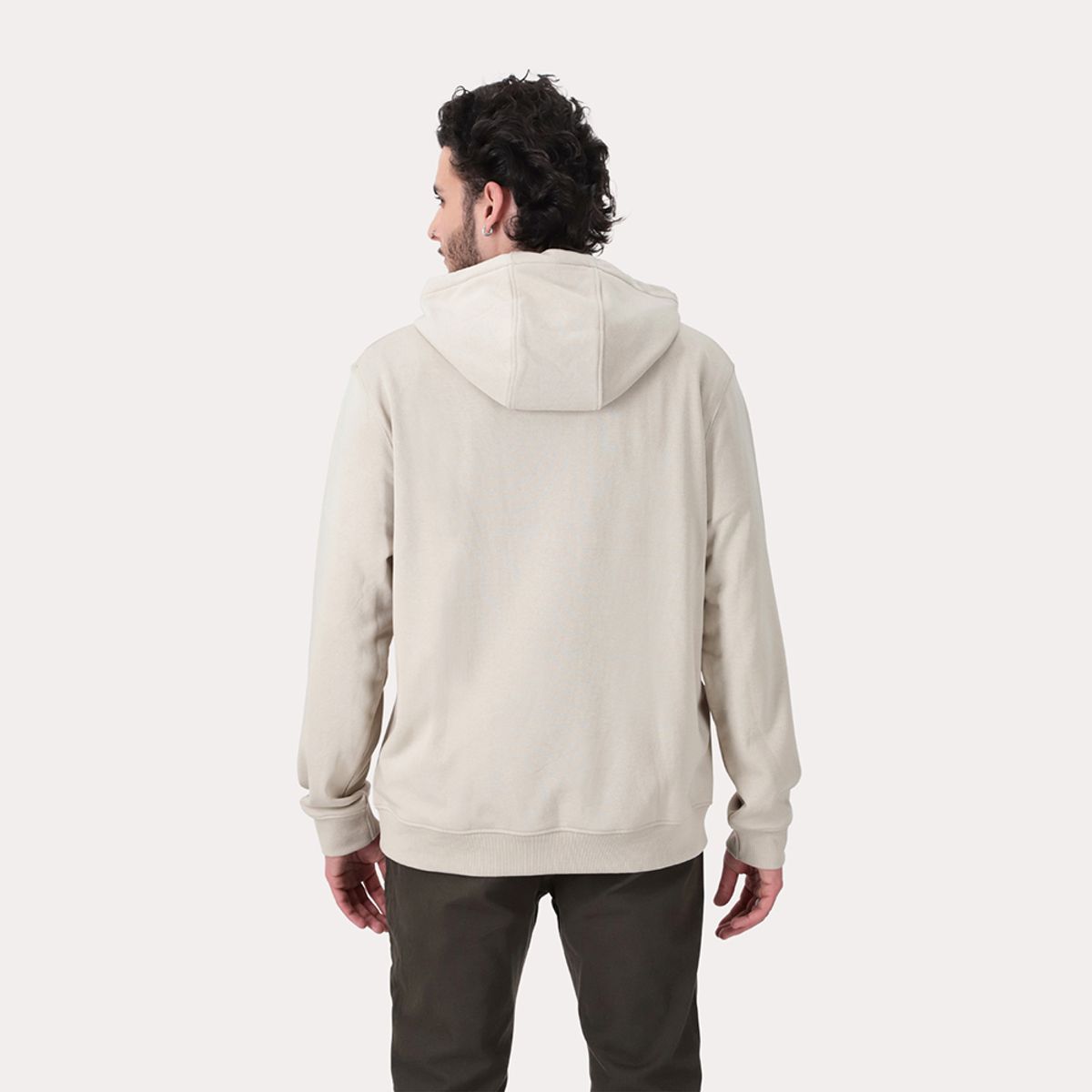 GANGSTER - Poleron Hoodie  Fleece Inwood Gris Gangster