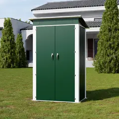 GENERICO - Bodega exterior techo simple 120x90 1.08 M2 - Green SS-03