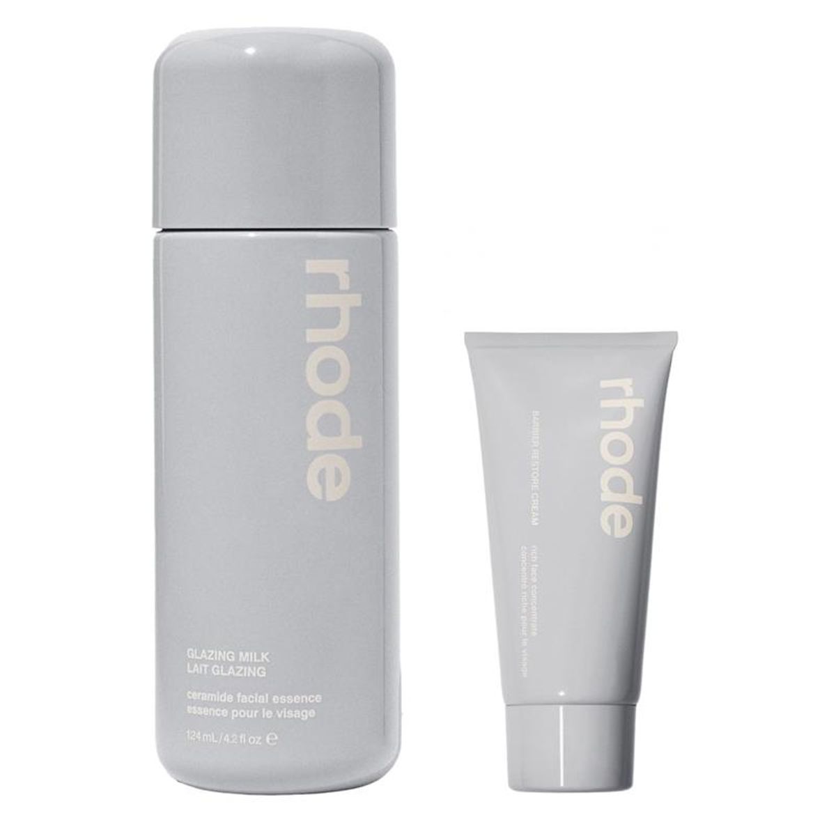 RHODE - Pack Glazing Milk 124ml + Barrier Restore Cream - 50ml Rhode