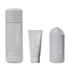 RHODE - Pack Glazing Milk 124ml + Barrier Restore Cream 50ml + Peptide Glazing Fluid 50ml -