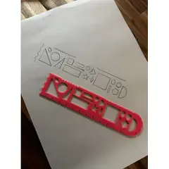 GENERICO - Plantilla de dibujo con regla