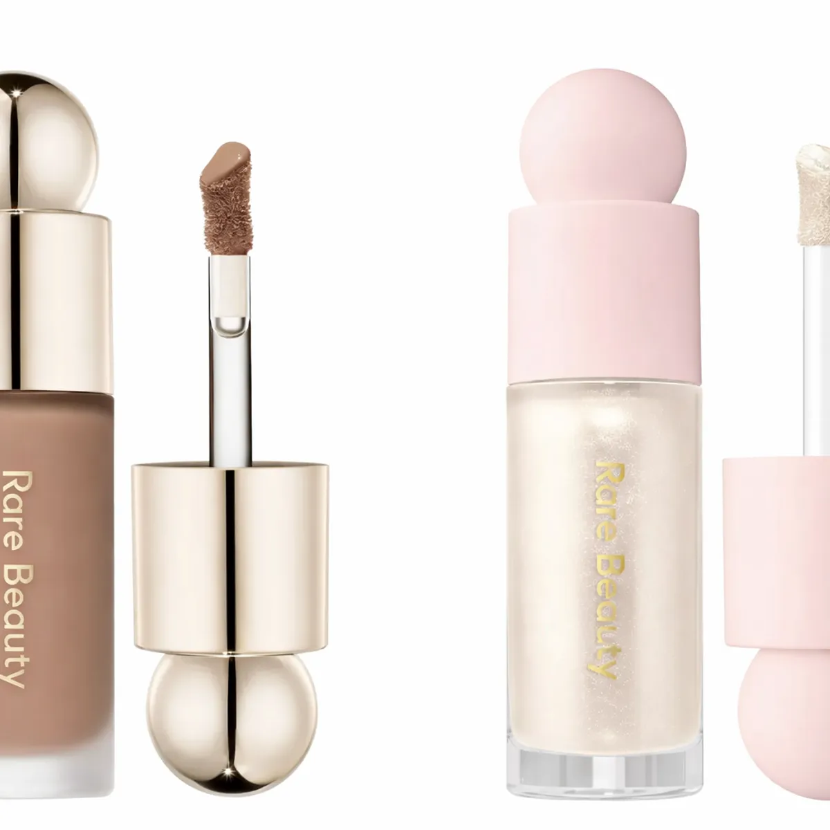 RARE BEAUTY - Pack Contorno Líquido + Iluminador Líquido - Gentle + Enlighten RARE BEAUTY