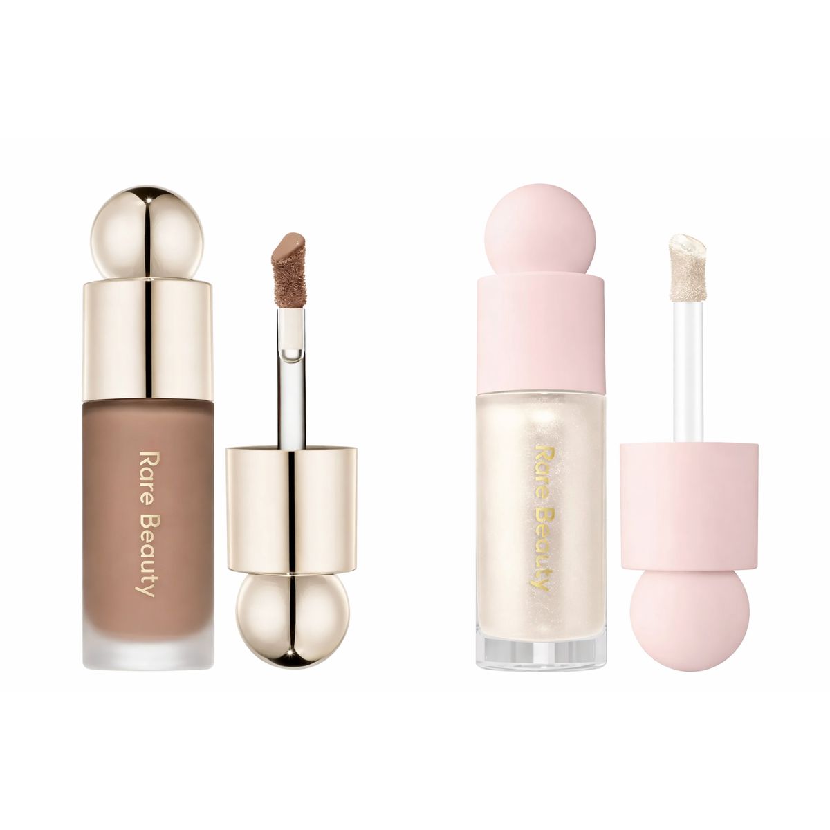 RARE BEAUTY - Pack Contorno Líquido + Iluminador Líquido - Gentle + Enlighten RARE BEAUTY