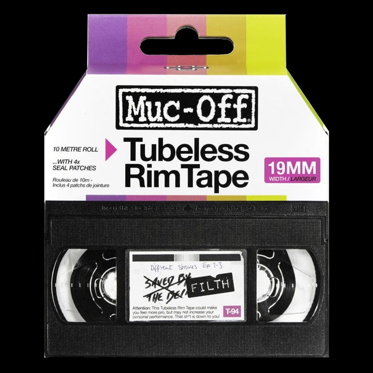 MUC OFF - CINTA TUBELESS RIM 10M MUC-OFF (19MM)
