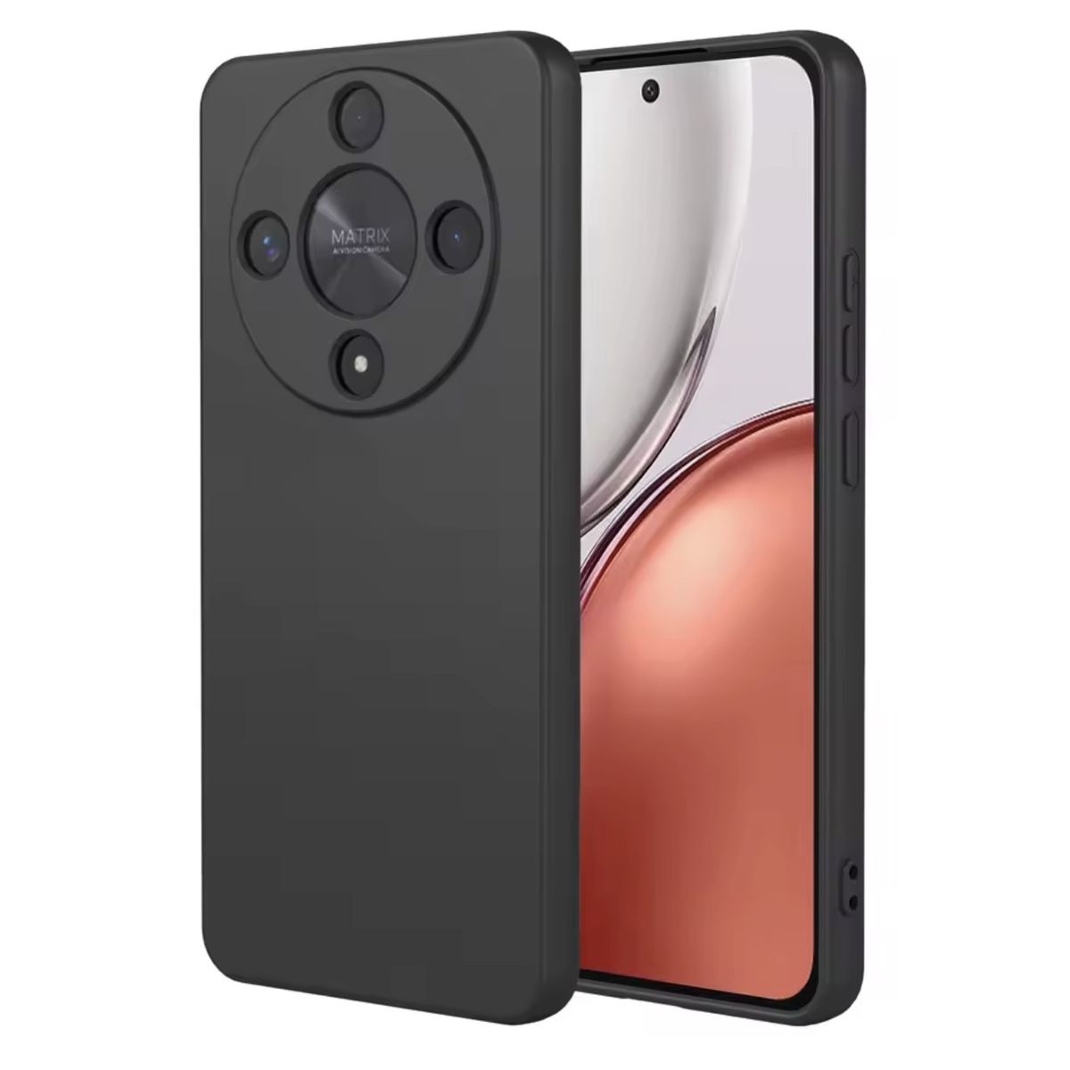 GENERICO - Carcasa De Silicona Para Magic 8 Lite - Negro