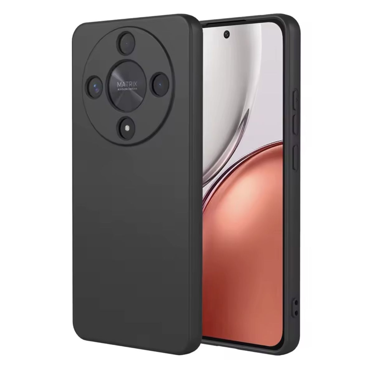 GENERICO - Carcasa De Silicona Para Magic 8 Lite - Negro