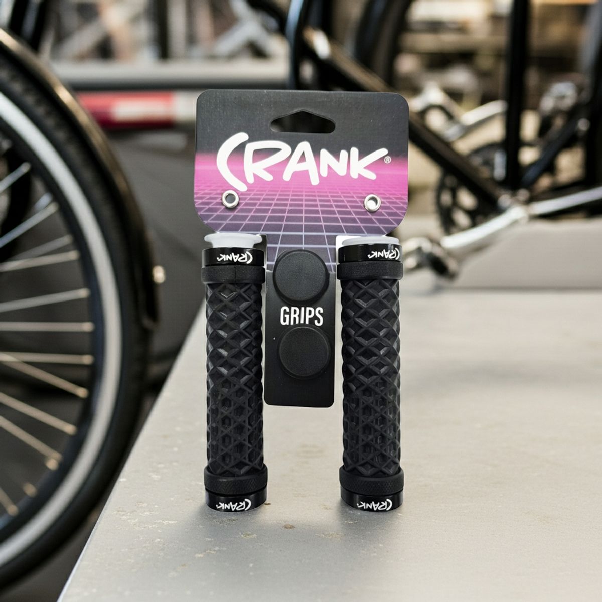 CRANK - PUÑO CRANK LOCK ON 130MM BLACK