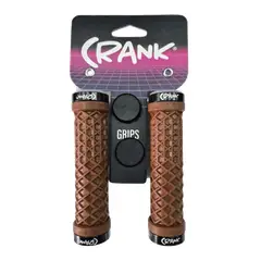 CRANK - PUÑO LOCK ON 130MM BROWN