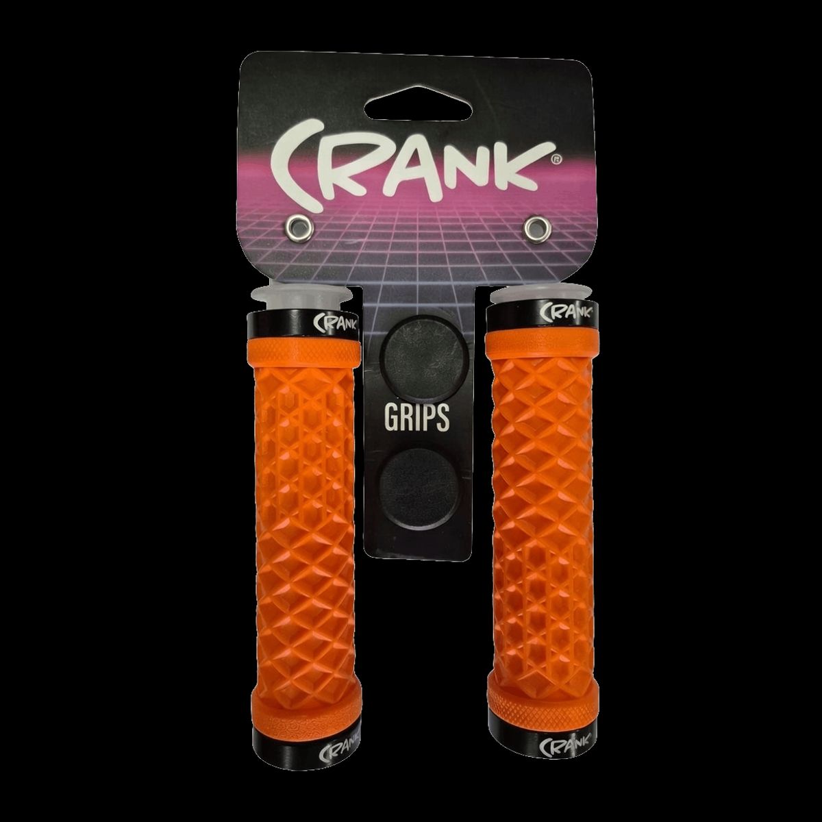 CRANK - PUÑO CRANK LOCK ON 130MM ORANGE