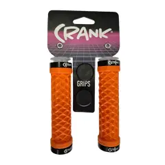 CRANK - PUÑO LOCK ON 130MM ORANGE