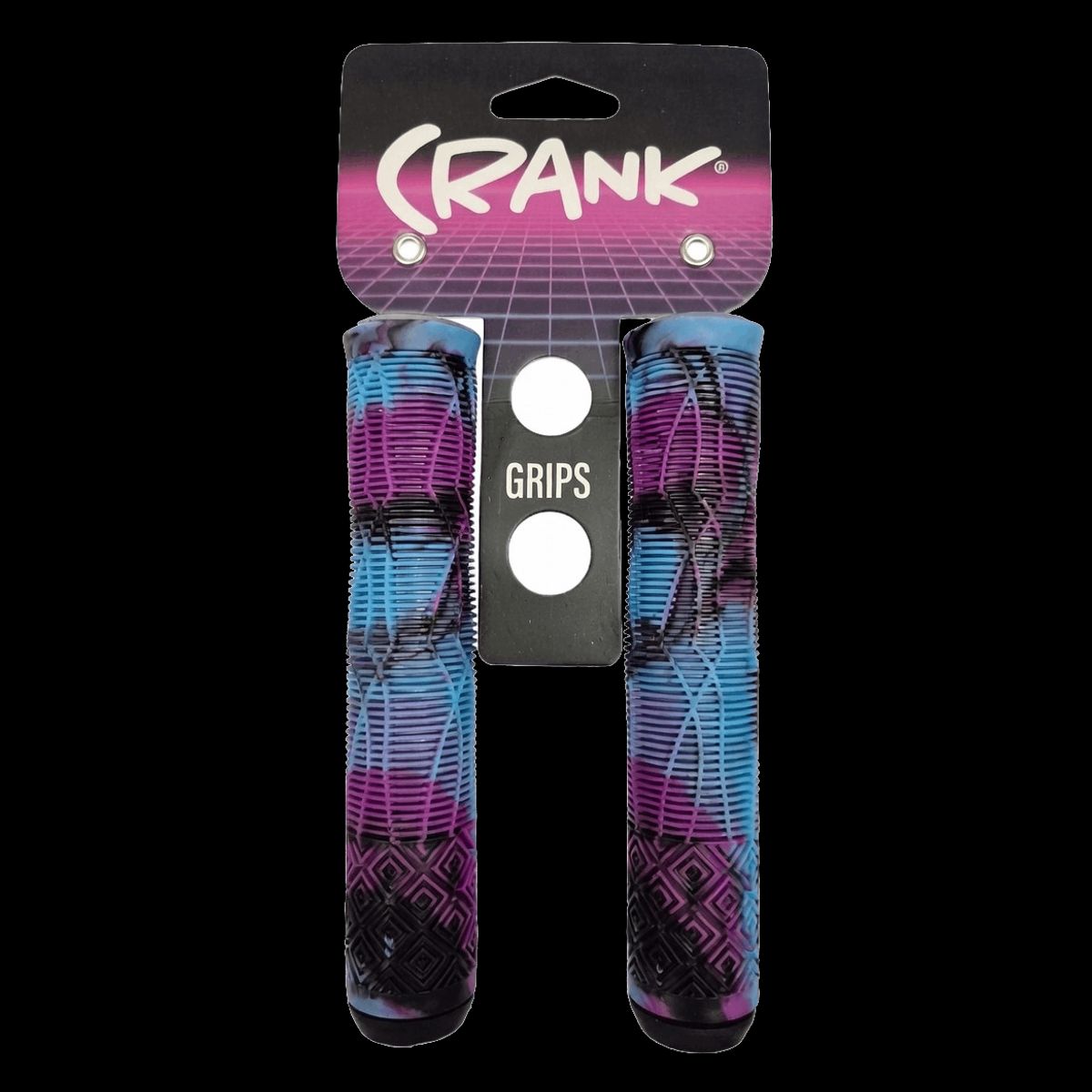CRANK - PUÑO CRANK BMX PURPLE/BLUE