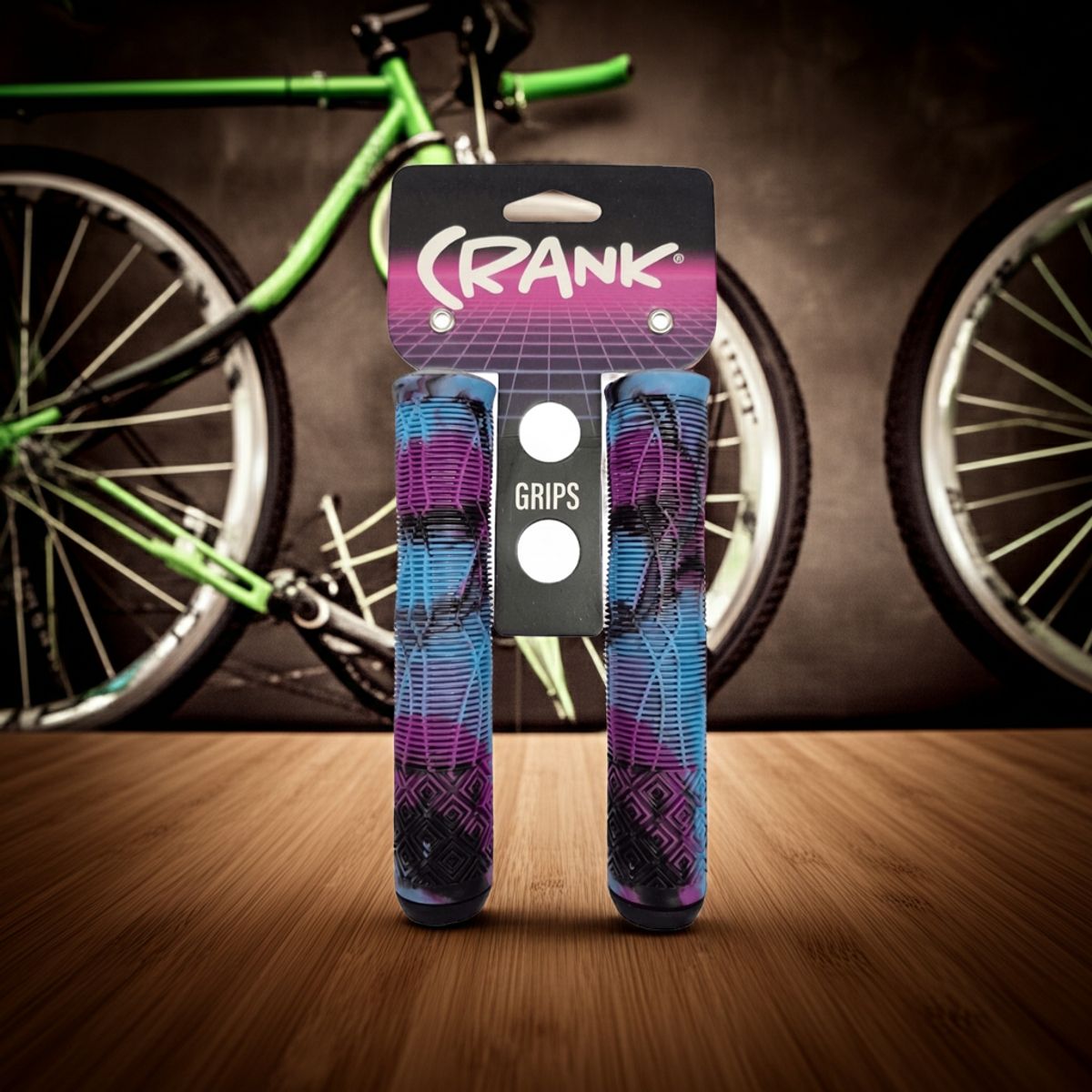 CRANK - PUÑO CRANK BMX PURPLE/BLUE