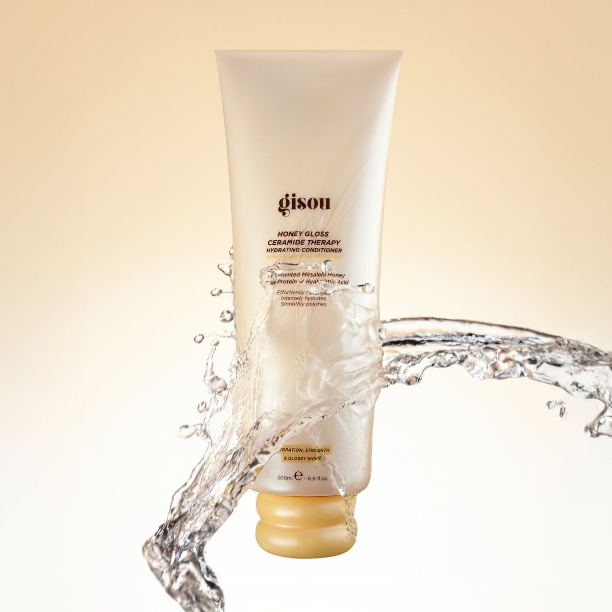 GISOU - Acondicionador hidratante Honey Gloss con ceramidas Gisou