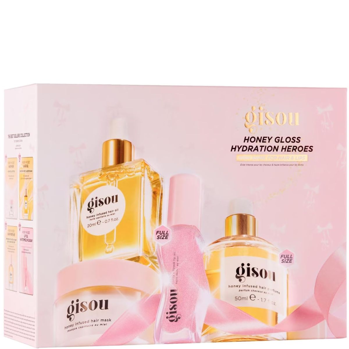 GISOU - Set de viaje dúo Honey Gloss Gisou