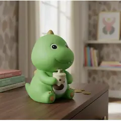 GENERICO - Alcancía Hucha Dinosaurio Bebe Para Niños