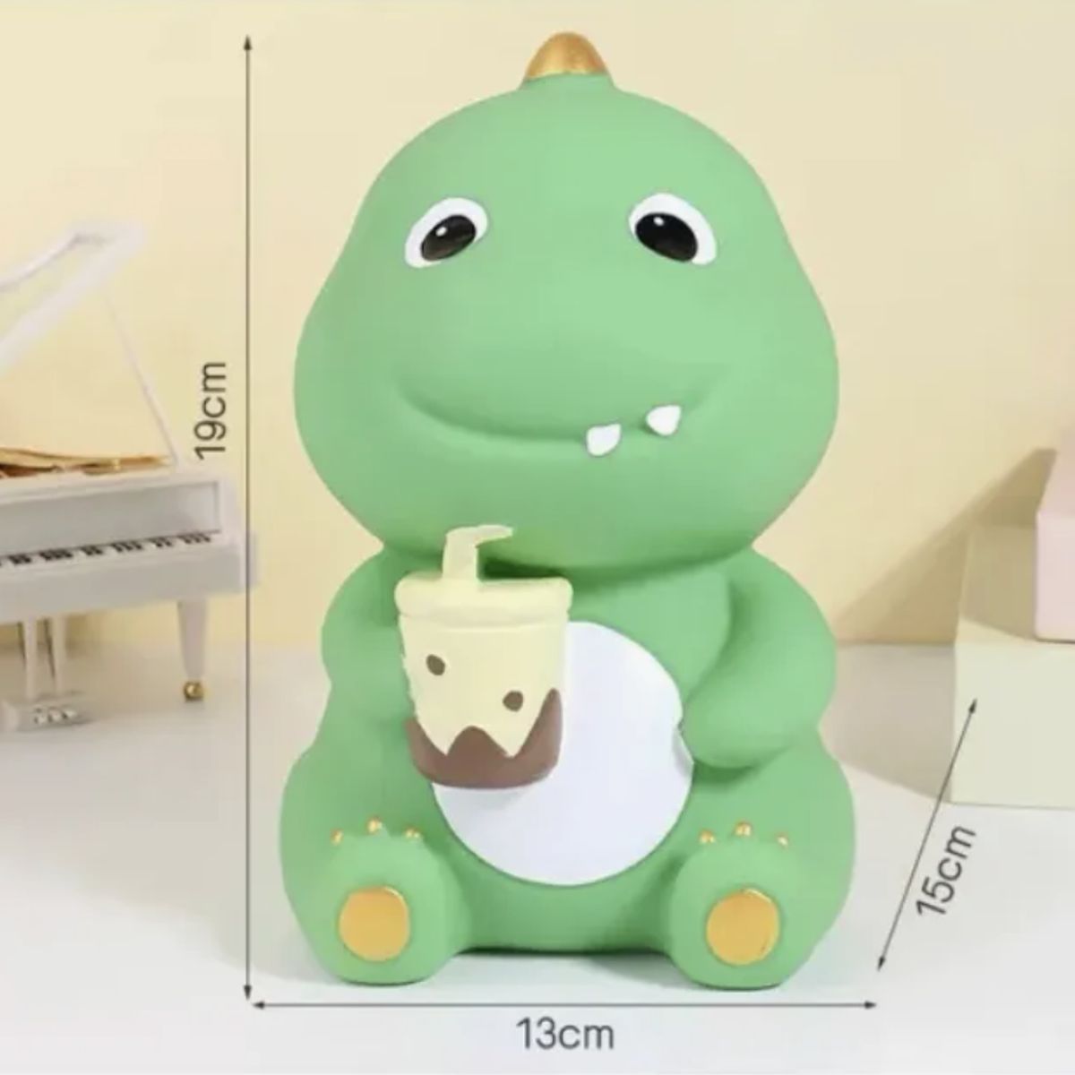 GENERICO - Alcancía Hucha Dinosaurio Bebe Para Niños