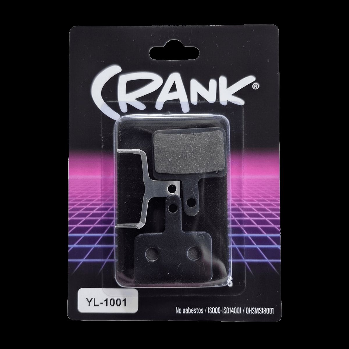 CRANK - PASTILLA DE FRENO CRANK SHIMANO/TEKTRO  SEMI METALICO