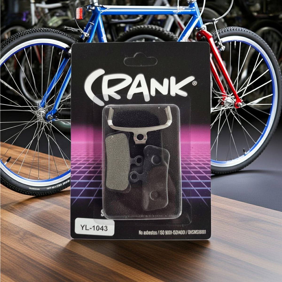 CRANK - PASTILLA DE FRENO CRANK GUIDE R/RC/RSC /X0 SEMI METALICO