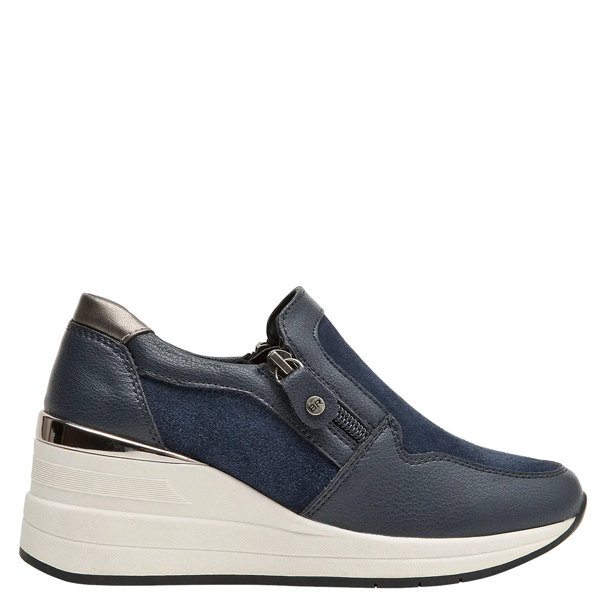 BRUNO ROSSI - Zapatilla Mujer Casual Azul Bruno Rossi
