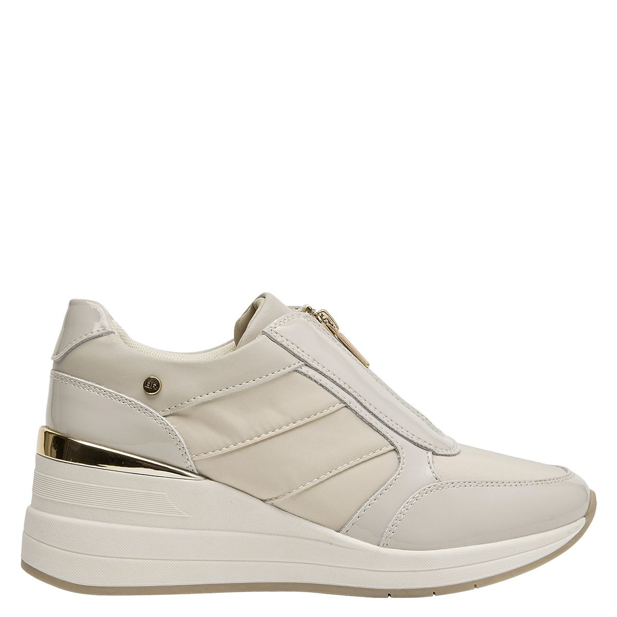 BRUNO ROSSI - Zapatilla Mujer Casual Beige Bruno Rossi
