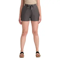 PANAMA JACK - Short Lino Mujer Gris