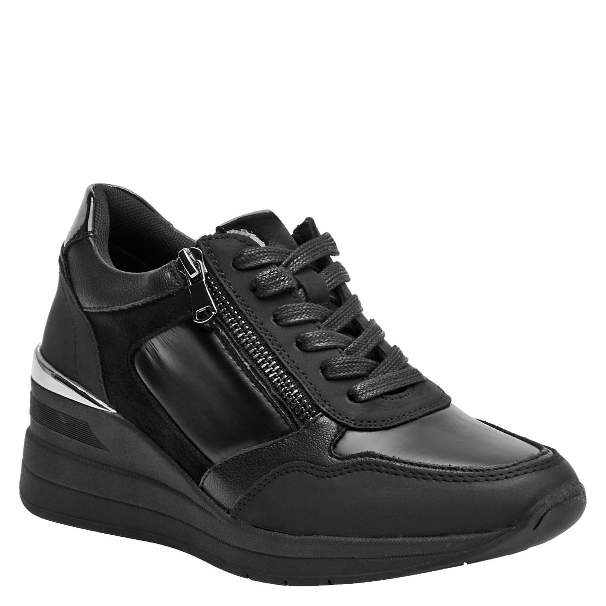 BRUNO ROSSI - Zapatilla Mujer Casual Negro Bruno Rossi