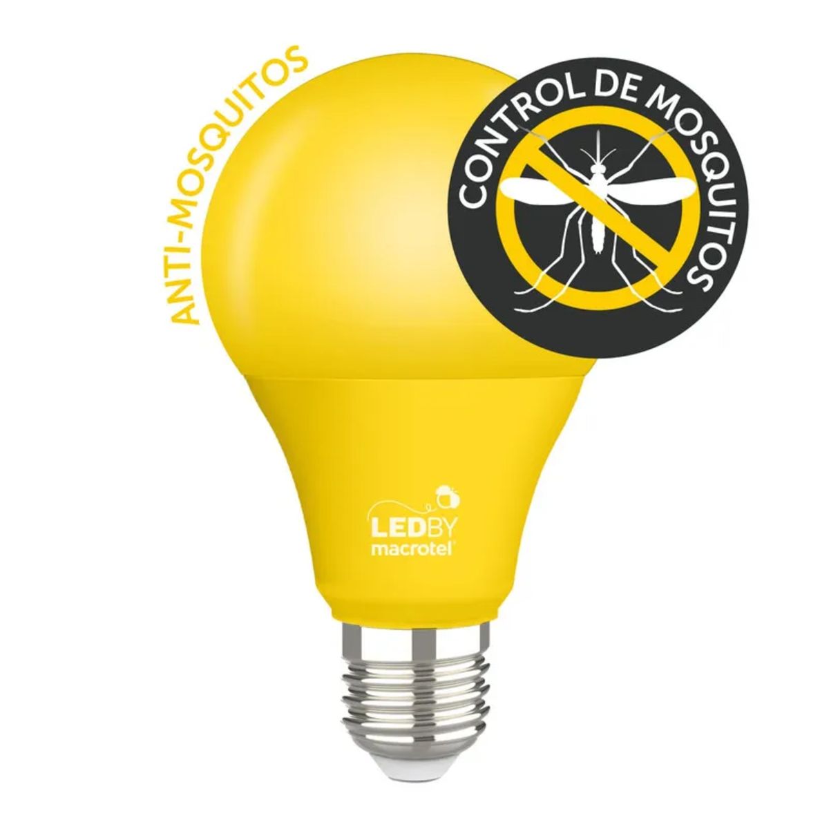 Ampolleta Led A60 7 Watts Control Anti Mosquito Ledby, marca GENERICO - Foto 2