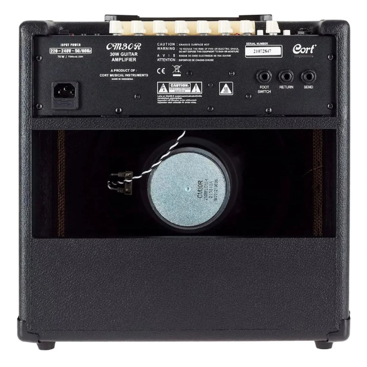 CORT - Amplificador para guitarra eléctrica Cort CM30R-BK