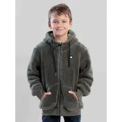 MAUI AND SONS - Poleron Chiporro Bayside Verde Infantil