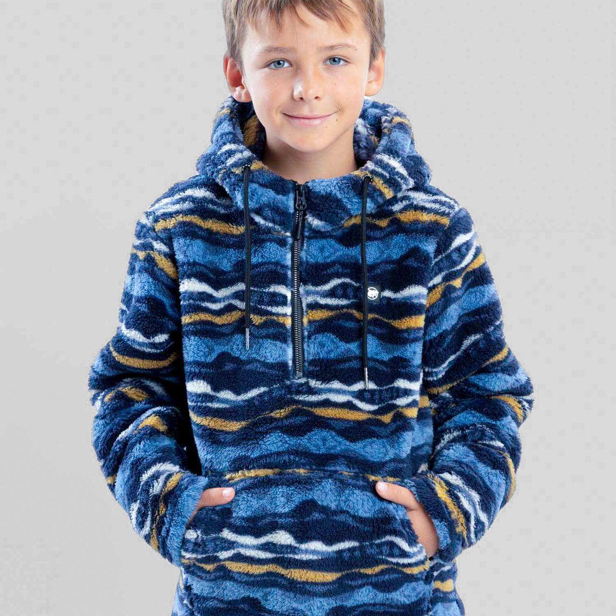 MAUI AND SONS - Poleron Chiporro Ancestral Multicolor Infantil Maui And Sons