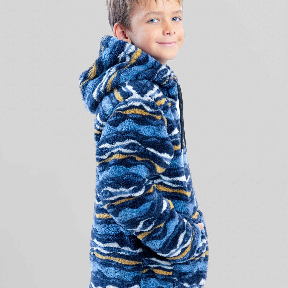 MAUI AND SONS - Poleron Chiporro Ancestral Multicolor Infantil Maui And Sons