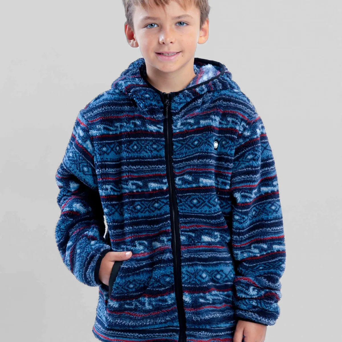 MAUI AND SONS - Poleron Chiporro Openroad Multicolor Infantil Maui And Sons