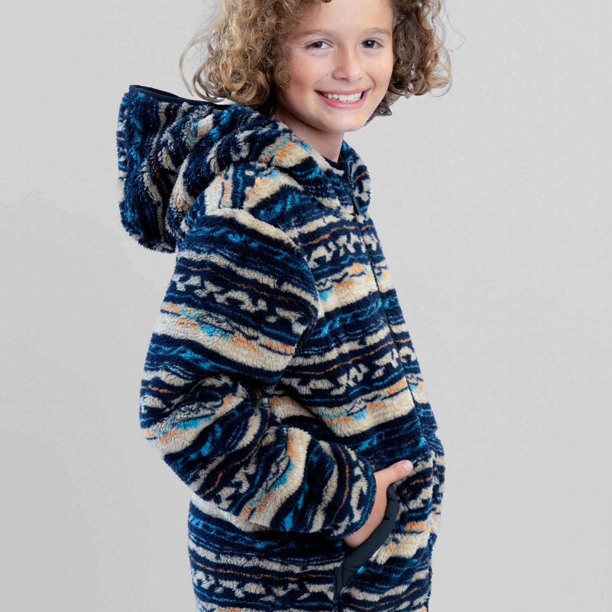 MAUI AND SONS - Poleron Chiporro Pathway Multicolor Infantil Maui And Sons