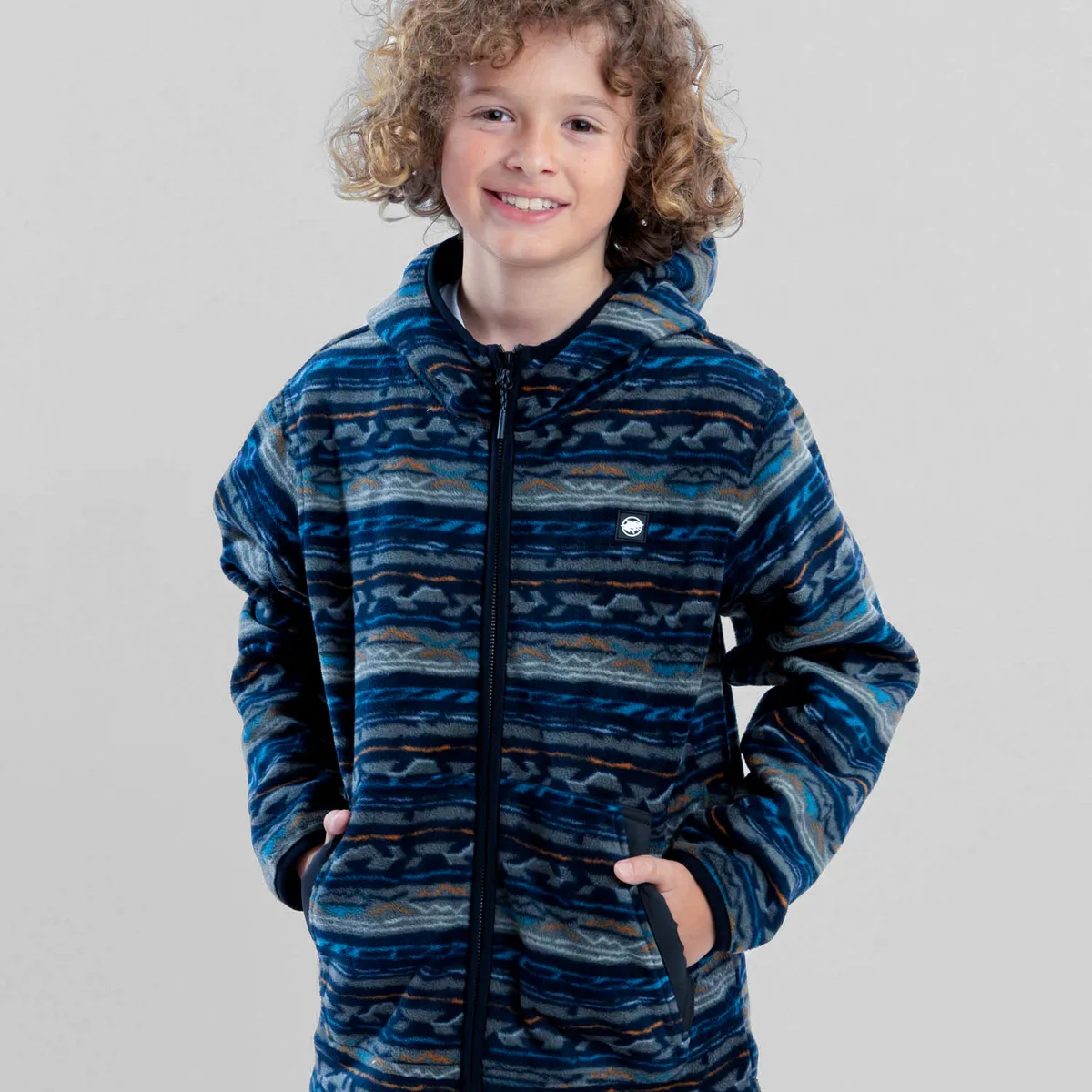 MAUI AND SONS - Poleron Polar Tribal Spirit Multicolor Infantil Maui And Sons