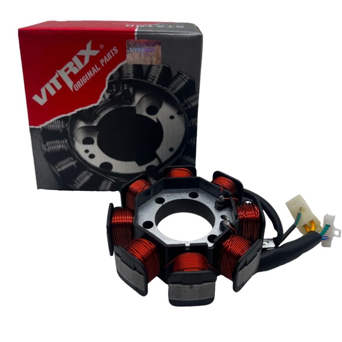GENERICO - ESTATOR 08 BOBINAS CB1-125 VITRIX
