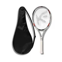 Raqueta Tenis Adulto Grafito Pro 280grs Grip 3 Con Bolso