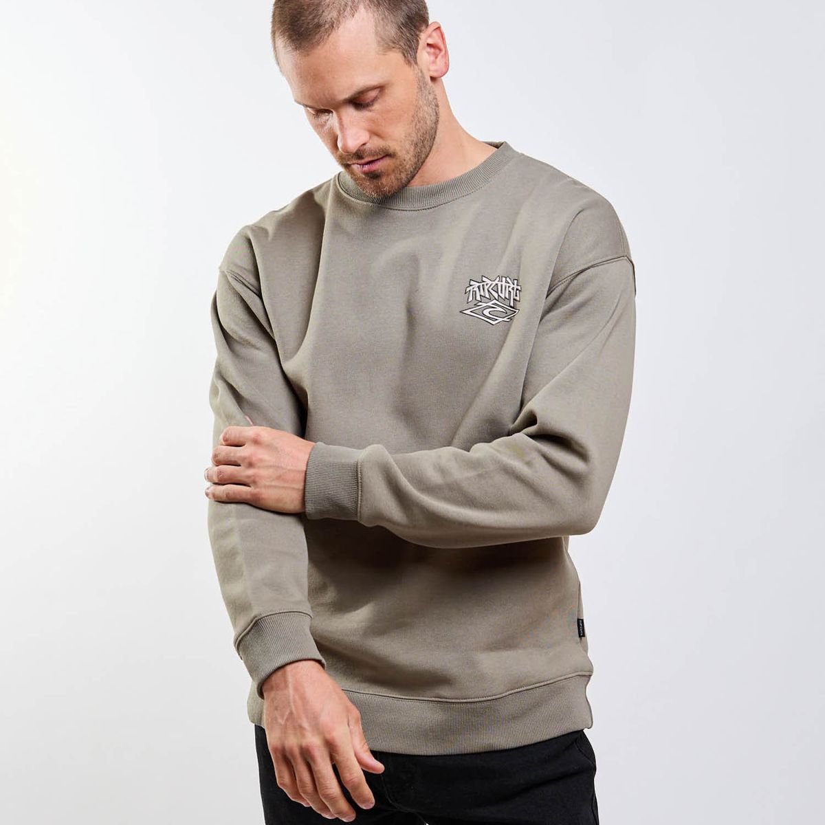 RIP CURL - Poleron CR Neptuno Verde Hombre Rip Curl