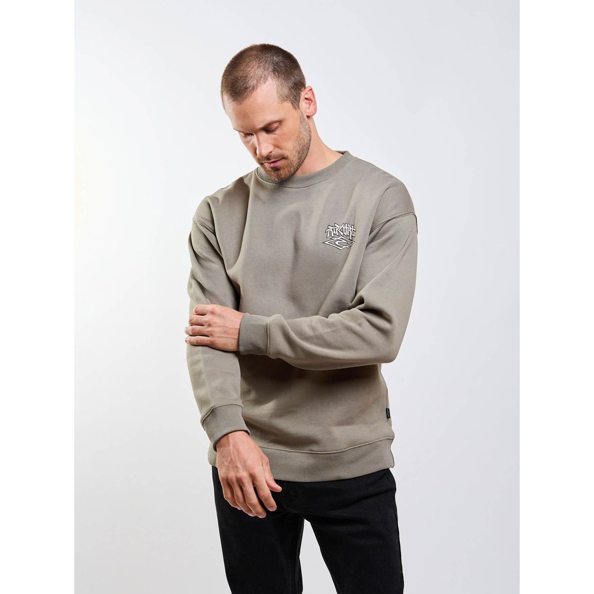 RIP CURL - Poleron CR Neptuno Verde Hombre Rip Curl