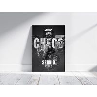Cuadro Sergio Pérez F1 - Piloto De Fórmula 1 + Marco