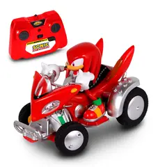 SEGA - AUTO DE JUGUETE KNUCKLES RC ATV CON LUCES