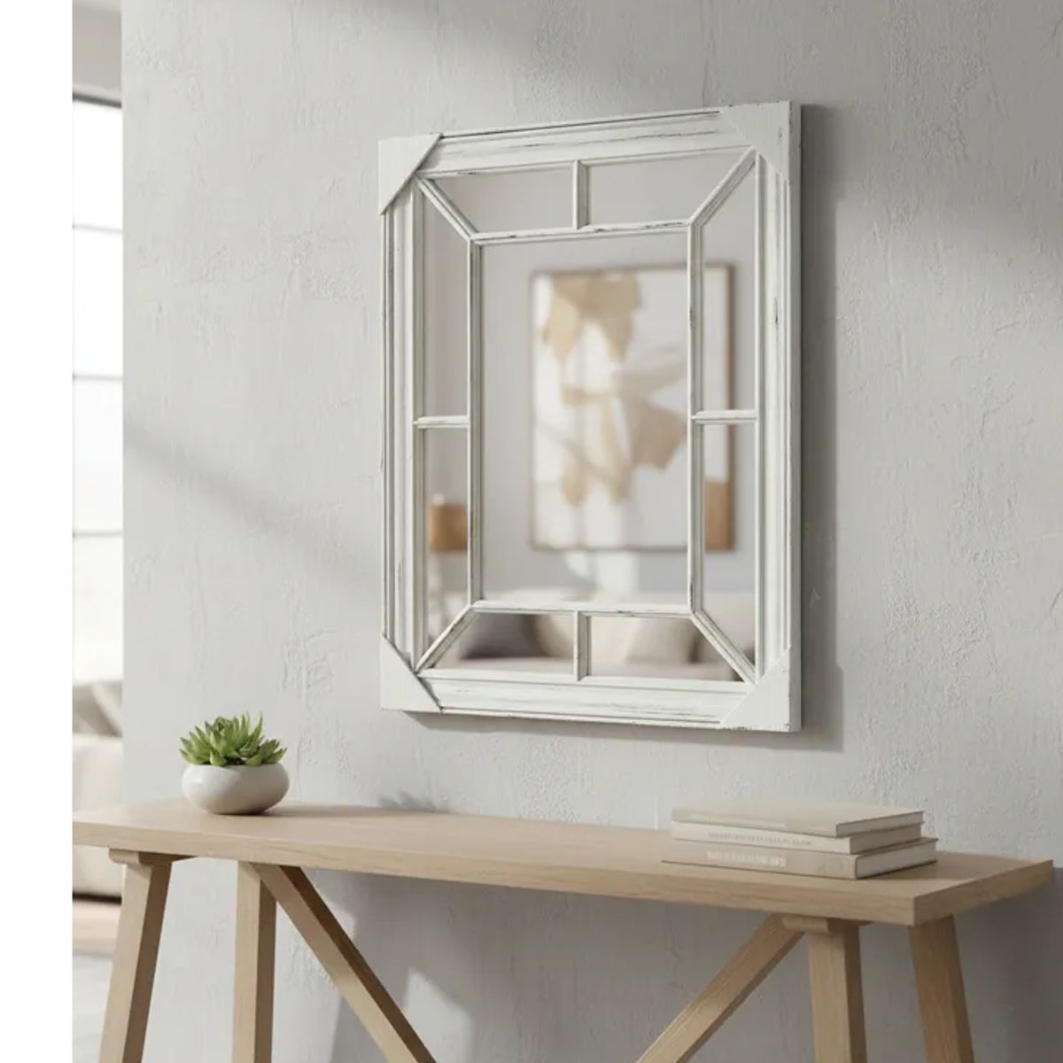 GENERICO - Espejo Decorativo  De Pared Moderno Vanguardista 76*61cm