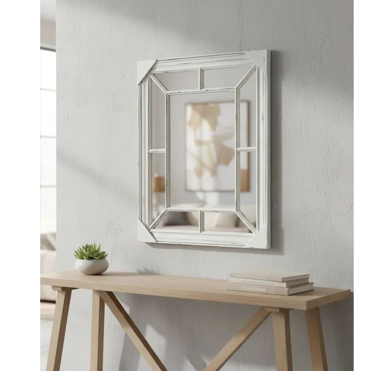 GENERICO - Espejo Decorativo  De Pared Moderno Vanguardista 76*61cm