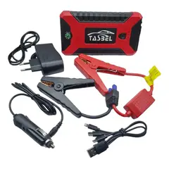 GENERICO - PARTIDOR BATERIA ESTUCHE PORTATIL AUTO 12V