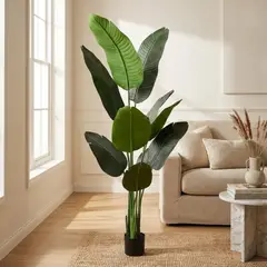 GENERICO - Planta artificial ave del paraíso 1.60mt Bighouse